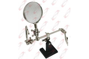 2x Optical Helping Hand Soldering Stand Magnifier Magnifying Jig Hands Free